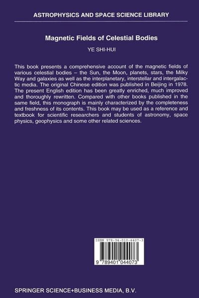 Produktbild: Magnetic Fields of Celestial Bodies