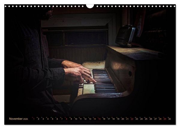 Produktbild: Klavier fasziniert (Wandkalender 2026 DIN A3 quer), CALVENDO Monatskalender