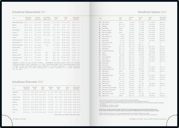 Produktbild: rido/id&eacute; 7021507017 Buchkalender Premium Young Line 2027 "Greeny" A5, Papier