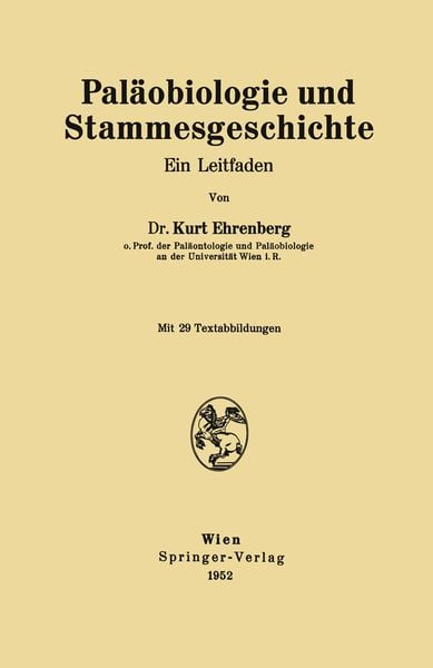 Produktbild: Pal&auml;obiologie und Stammesgeschichte