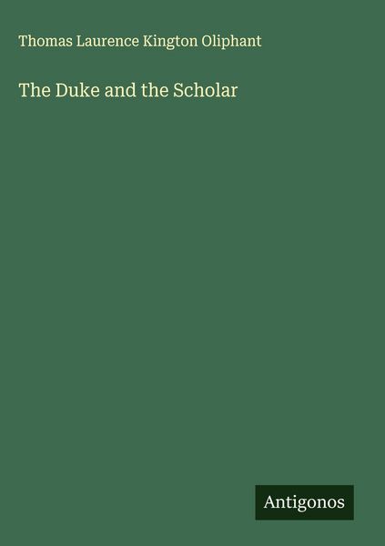 Produktbild: The Duke and the Scholar