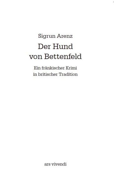 Produktbild: Der Hund von Bettenfeld