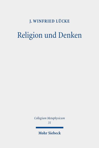Produktbild: Religion und Denken