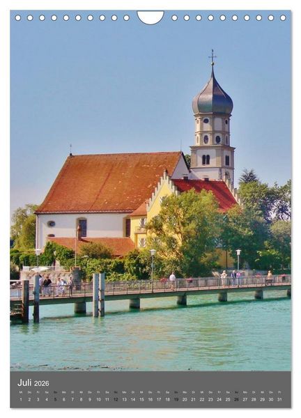 Produktbild: Kirchen und Kl&ouml;ster deutsche Kleinode (Wandkalender 2026 DIN A4 hoch), CALVENDO Monatskalender