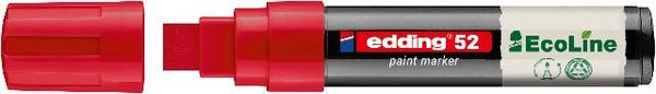 Produktbild: Edding 52 EcoLine 4-52-002 Lackmarker Rot 4 mm, 15mm