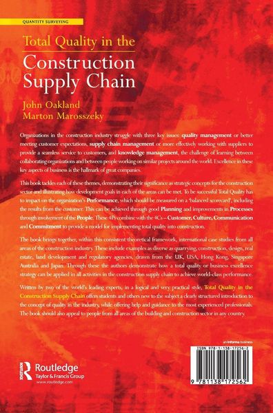 Produktbild: Total Quality in the Construction Supply Chain