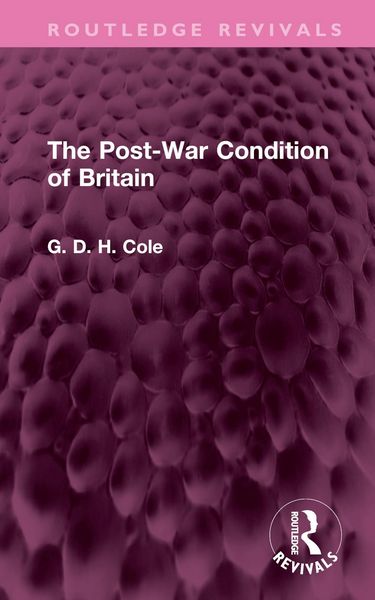 Produktbild: The Post-War Condition of Britain