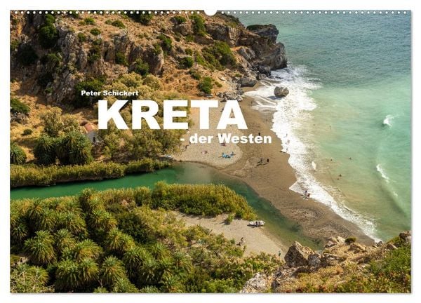 Kreta - der Westen (Wandkalender 2026 DIN A2 quer), CALVENDO Monatskalender