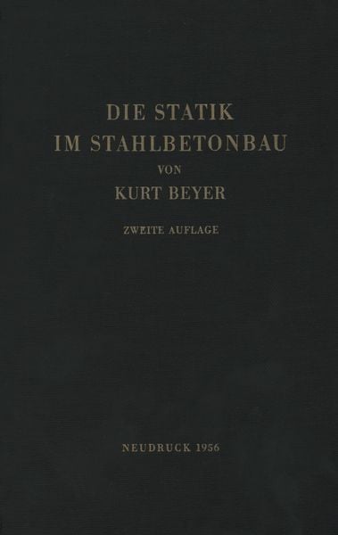 Produktbild: Die Statik im Stahlbetonbau