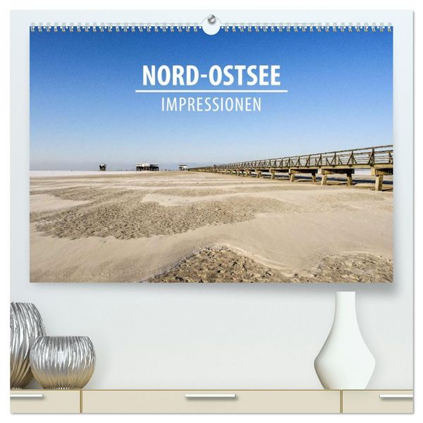 Produktbild: Nord-Ostsee Impressionen (hochwertiger Premium Wandkalender 2026 DIN A2 quer), Kunstdruck in Hochglanz