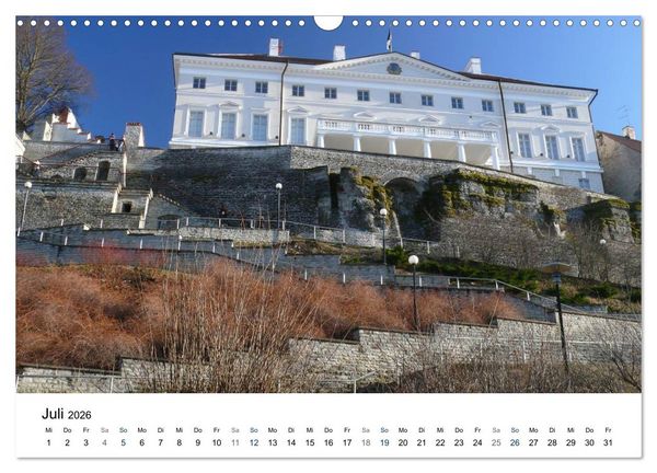 Produktbild: Tallinn (Wandkalender 2026 DIN A3 quer), CALVENDO Monatskalender