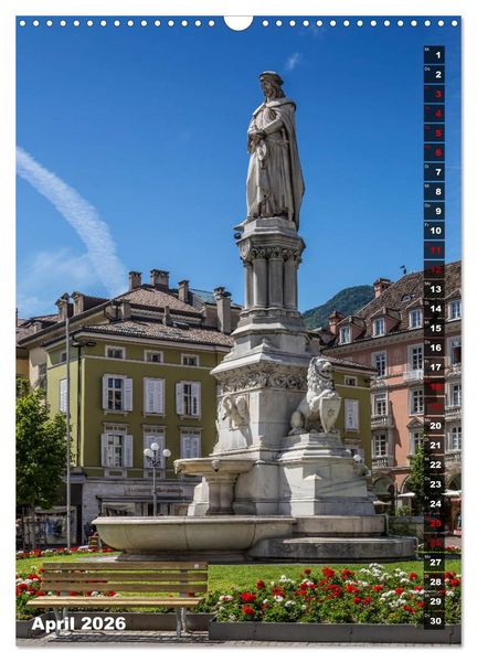 Produktbild: S&Uuml;DTIROL Idylle und historische Bauten (Wandkalender 2026 DIN A3 hoch), CALVENDO Monatskalender