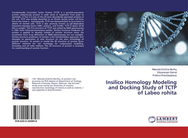 Produktbild: Insilico Homology Modeling and Docking Study of TCTP of Labeo rohita