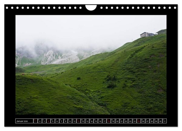 Produktbild: SEH(N)SUCHT ALPEN&Uuml;BERQUERUNG (Wandkalender 2026 DIN A4 quer), CALVENDO Monatskalender