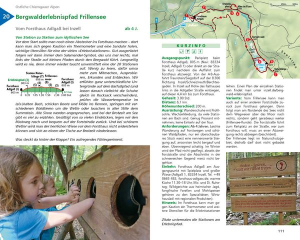 Produktbild: ROTHER Wanderbuch ErlebnisWandern mit Kindern Chiemgau &ndash; Berchtesgaden