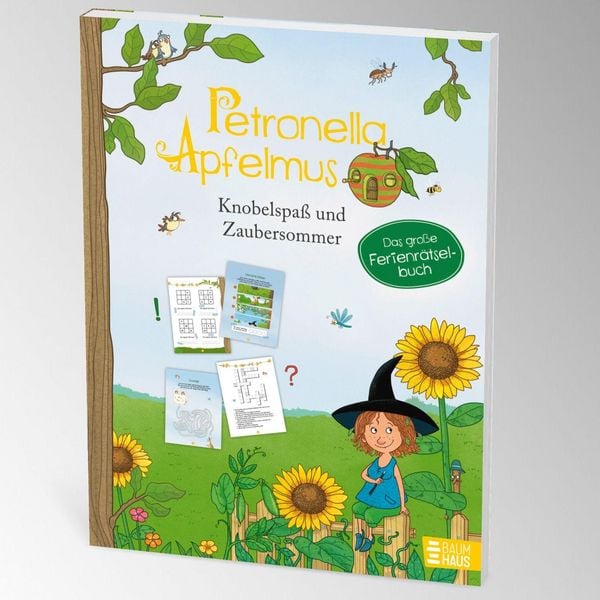 Produktbild: Petronella Apfelmus - Knobelspa&szlig; & Zaubersommer. Das gro&szlig;e Ferien-R&auml;tselbuch