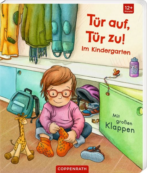 Tür auf, Tür zu! - Im Kindergarten, Gebundene Ausgabe von Julia Gerigk, Coppenrath Verlag GmbH & Co. KG, 9783649649489