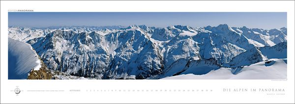Produktbild: Die Alpen im Panorama