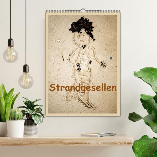 Produktbild: Strandgesellen (Wandkalender 2027 DIN A2 hoch), CALVENDO Monatskalender