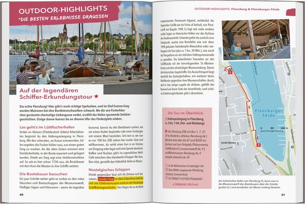 Produktbild: MARCO POLO OUTDOOR GUIDE Reisef&uuml;hrer Ostseek&uuml;ste Schleswig-Holstein