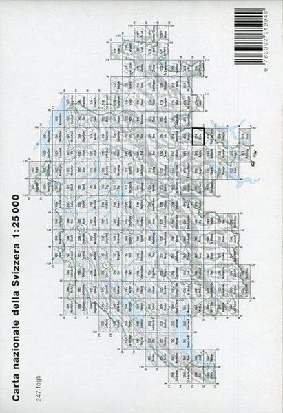 Produktbild: Swisstopo 1 : 25 000 Grono