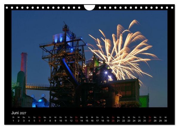 Produktbild: Feuerwerks - Impressionen (Wandkalender 2027 DIN A4 quer), CALVENDO Monatskalender