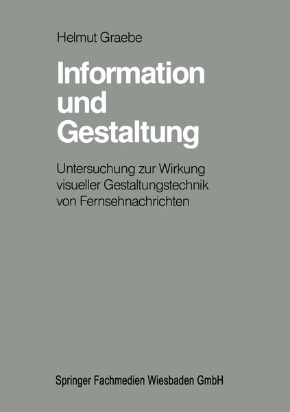 Produktbild: Information und Gestaltung