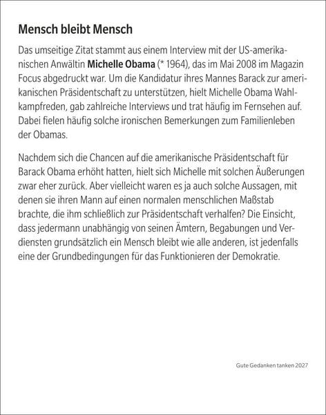 Produktbild: Gute Gedanken tanken Tagesabrei&szlig;kalender 2027 - Denkanst&ouml;&szlig;e f&uuml;r das ganze Jahr