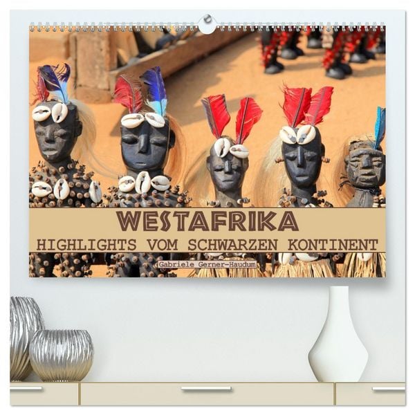 Produktbild: Westafrika, Highlights vom schwarzen Kontinent (hochwertiger Premium Wandkalender 2026 DIN A2 quer), Kunstdruck in Hochglanz