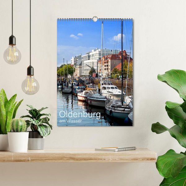Produktbild: Oldenburg am Wasser (Wandkalender 2026 DIN A3 hoch), CALVENDO Monatskalender