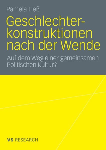 Produktbild: Geschlechterkonstruktionen nach der Wende