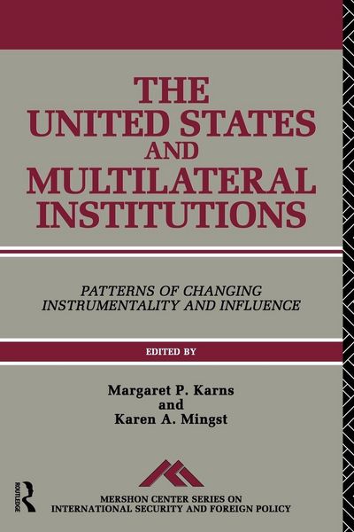 Produktbild: The United States and Multilateral Institutions