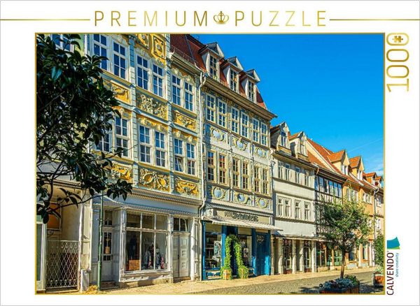 CALVENDO Puzzle Marktstraße | 1000 Teile Lege-Größe 64 × 48 cm Foto-Puzzle für glückliche Stunden