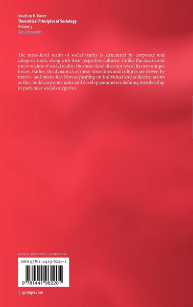 Produktbild: Theoretical Principles of Sociology, Volume 3