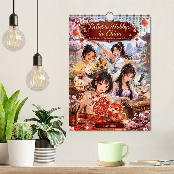 Produktbild: Beliebte Hobbys in China (Wandkalender 2027 DIN A4 hoch), CALVENDO Monatskalender