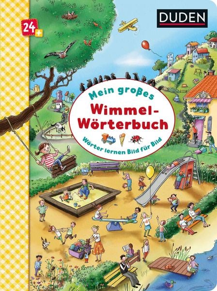 Produktbild: Duden 24+: Mein gro&szlig;es Wimmel-W&ouml;rterbuch