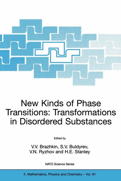 Produktbild: New Kinds of Phase Transitions: Transformations in Disordered Substances