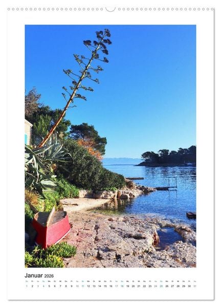 Produktbild: Kroatiens Inselzauber, Cres und Losinj (Wandkalender 2026 DIN A2 hoch), CALVENDO Monatskalender