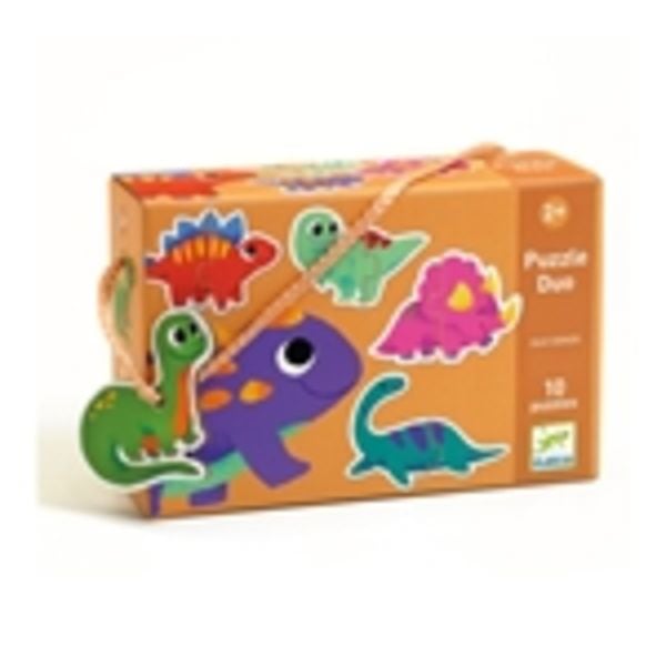 Lernspiel: Puzzle duo: Dinos
