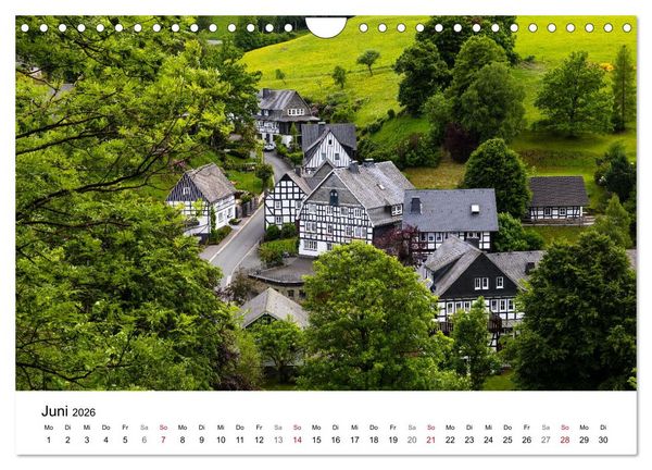 Produktbild: Westfeld-Ohlenbach - Wir feiern 50 Jahre Bundesgolddorf (Wandkalender 2026 DIN A4 quer), CALVENDO Monatskalender