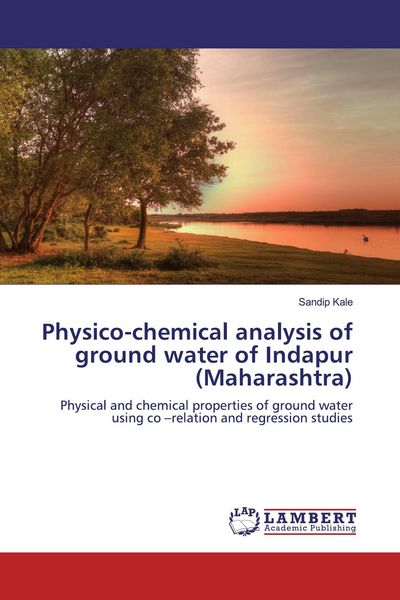 Produktbild: Physico-chemical analysis of ground water of Indapur (Maharashtra)