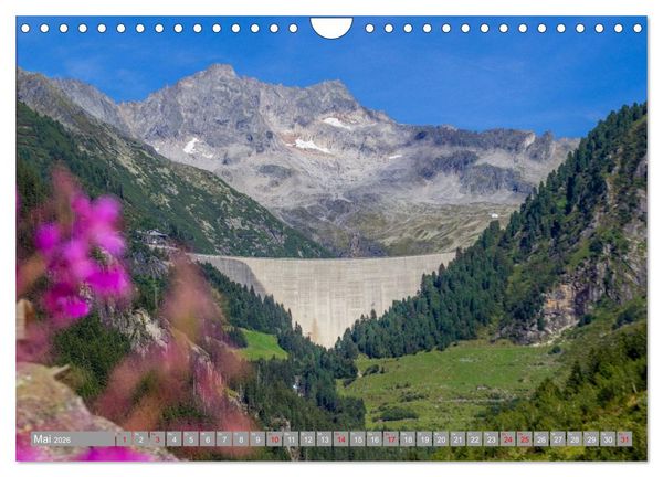 Produktbild: Die Zillertaler Alpen (Wandkalender 2026 DIN A4 quer), CALVENDO Monatskalender