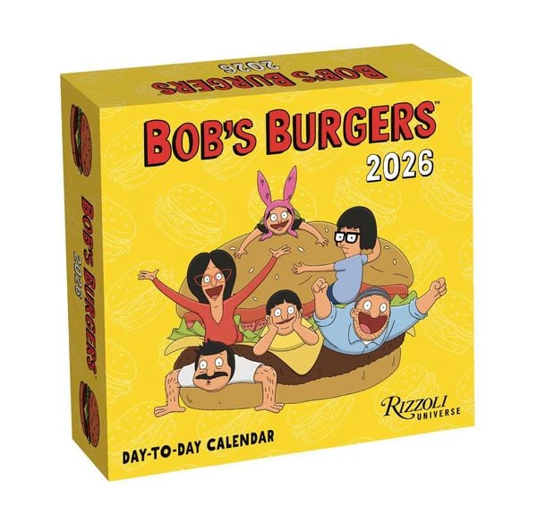 Produktbild: Bob's Burgers 2026 Day-To-Day Calendar