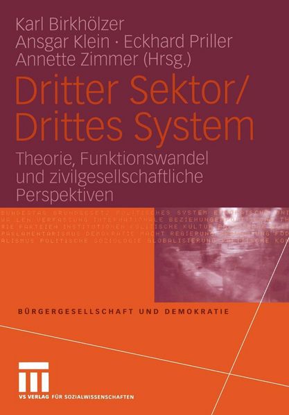 Produktbild: Dritter Sektor/Drittes System
