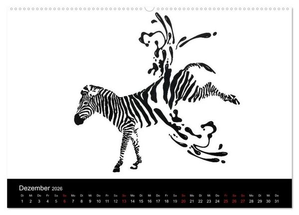 Produktbild: Humorvolle PopArt - Kunstkalender von Claudia Elsner (Wandkalender 2026 DIN A2 quer), CALVENDO Monatskalender