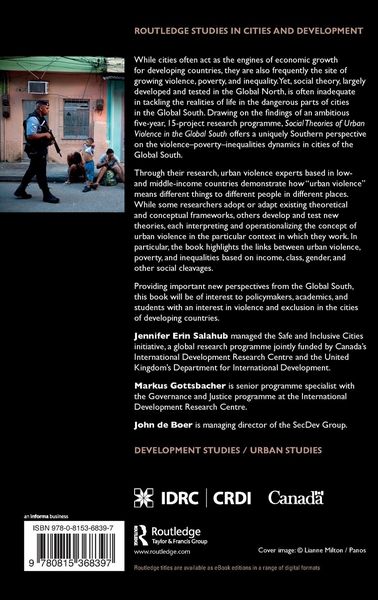 Produktbild: Social Theories of Urban Violence in the Global South