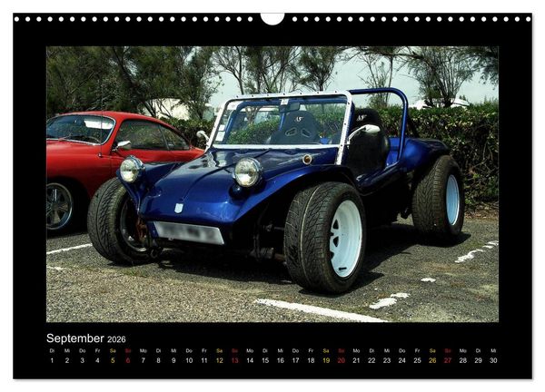 Produktbild: Buggys - die Kultautos der 80er (Wandkalender 2026 DIN A3 quer), CALVENDO Monatskalender