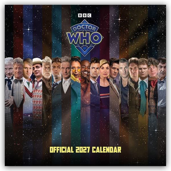Produktbild: Doctor Who &ndash; The Classic Edition 2027 &ndash; Wandkalender