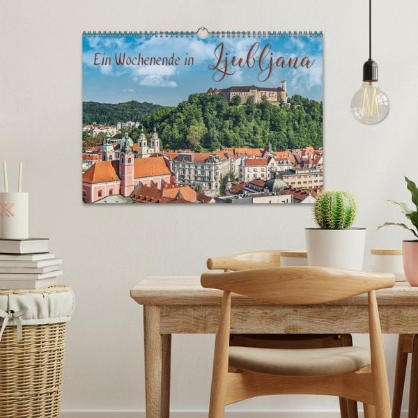 Produktbild: Ein Wochenende in Ljubljana (Wandkalender 2026 DIN A3 quer), CALVENDO Monatskalender