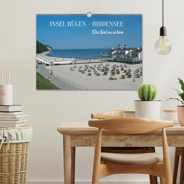 Produktbild: INSEL R&Uuml;GEN - HIDDENSEE. Du bist so sch&ouml;n. (Wandkalender 2026 DIN A3 quer), CALVENDO Monatskalender
